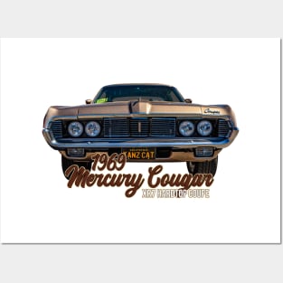 1969 Mercury Cougar XR7 Hardtop Coupe Posters and Art